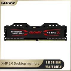 (Novos Usuários) Gloway memória ram ddr4 8gb 3000mhz | R$154