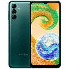 [VIP] Smartphone Samsung Galaxy A04s Verde 64GB, 4GB RAM, Processador Octa-Core, Câmera Tripla Traseira