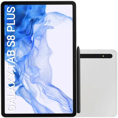 [MEMBERS] Samsung Galaxy Tab S8 PLUS 5G 256GB 8GB RAM Tela 12.4 SUPER AMOLED 120Hz Snapdragon 8Gen1