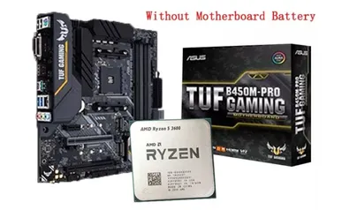 B450m Pro + Ryzen 3600 + SSD M2 120GB | R$1.527