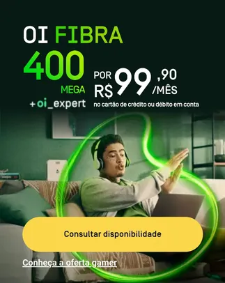 Oi Fibra 400mb