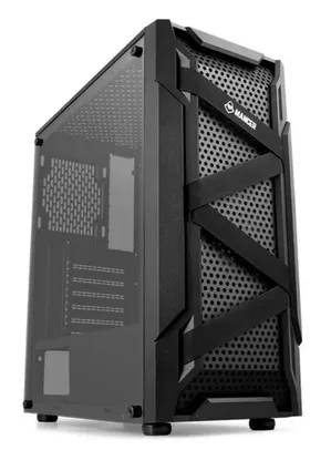 Gabinete Gamer Mancer Kevlar Lateral De Vidro Preto, MCR-KVR-BL01