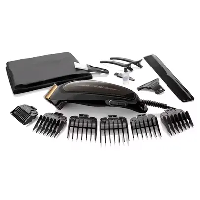 Kit Máquina de Cortar Cabelo Mallory Mithos Titanium - +13 acessórios 