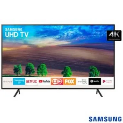 Smart TV LED 65" Samsung Ultra HD 4K 65NU7100 - R$ 3946