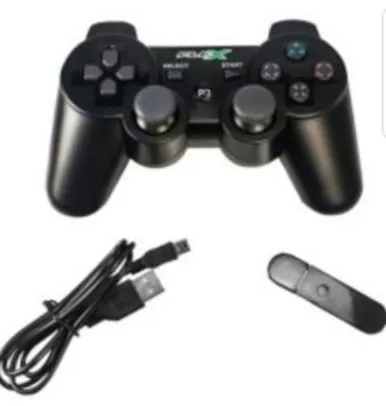 Controle Sem Fio Ps3 Bluetooth Dual Shock Playstation 3 - Knup R$35