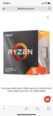 Processador AMD Ryzen 5 3500X Hexa-Core 3.6GHz (4.1GHz Turbo) 35MB Cache AM4, 100-100000158BOX