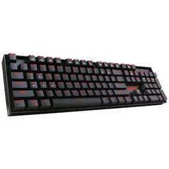 TECLADO MECÂNICO REDRAGON GAMER MITRA K551 SWITCH BLUE PRETO - R$164