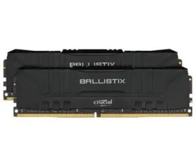 Memória Crucial Ballistix Sport LT, 16 GB (2X8),2666MHz, DDR4, CL16, Preta - R$495