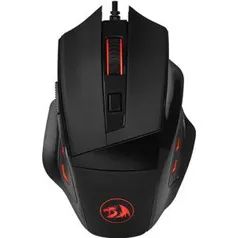 Mouse Gamer Redragon Phaser M609 RGB, 3200 DPI, 6 Botões, Black | R$ 69