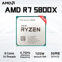 Processador Ryzen 7 5800x 3.8 GHz T-4.7GHz