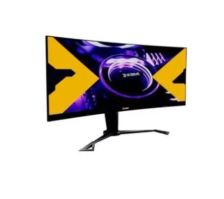 Monitor Gamer KBM! GAMING MG800 34 Va, Ultrawide, 180 Hz, 2k Qhd, 1ms, Adaptive Sync, 95% Srgb, Hdmi/Displayport - KGMG80034PT