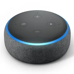 Smart Speaker Amazon Echo Dot 3ª Geração com Alexa - Preto