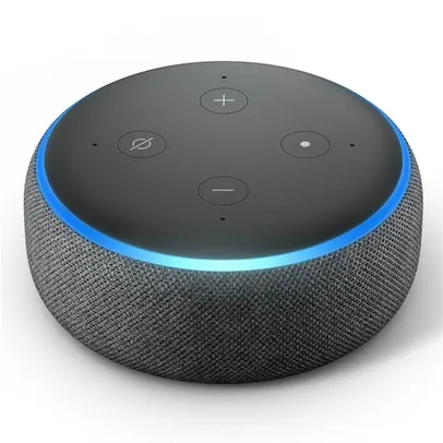 Smart Speaker Amazon Echo Dot 3ª Geração com Alexa - Preto