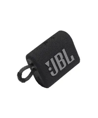 Caixa Bluetooth Jbl Go 3 BLK 4.2W | R$240 (12x sem juros, frete grátis e rápido)