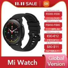 [11.11] Smartwatch Mi Watch | Versão Global