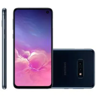 Smartphone Samsung Galaxy S10e, 128GB, 4G, Câmera Dupla 12MP+16MP, Preto - G970F