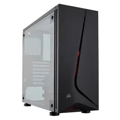 Gabinete Gamer Corsair Carbide SPEC-05 sem Fonte, Mid Tower, USB 3.0, 1 Fan LED Vermelho | R$300