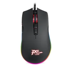 Mouse Gamer Philco PMS70 7 Botões Iluminação RGB 5000 DPI