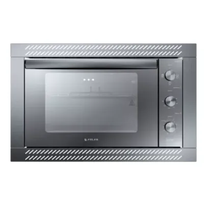 Forno de Embutir Elétrico Espelhado 44L com Grill e Timer Atlas U Top Style