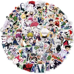 50 adesivos de anime diversos (à prova d'água) | R$1