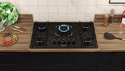 Cooktop Essencial 5 Bocas - Preto 