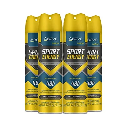 Desodorante Aerosol Above 150Ml Sport Energy, Above