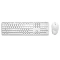 Kit Teclado E Mouse Sem Fio Dell Pro Km5221w Branco