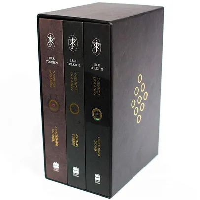 [Banqi R$54,95] Livro - Box Trilogia Senhor dos Anéis - Tolkien J.R.R