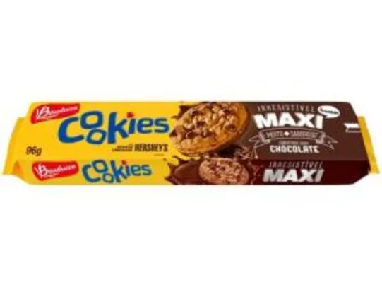[Cliente ouro + APP R$2,23 ] Cookies Chocolate Maxi Bauducco 96g - R$4