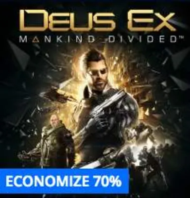 Deus Ex: Mankind Divided - PS4 - $68