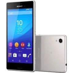 [Sou Barato] Smartphone Sony Xperia M4 Aqua Dual Chip Desbloqueado Android Lollipop 5.0 Tela 5" 16GB 4G Câmera 13MP - Prata por 879