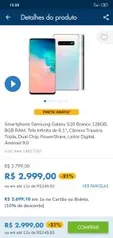 Samsung Galaxy S10+ 128GB - 8GB magalu