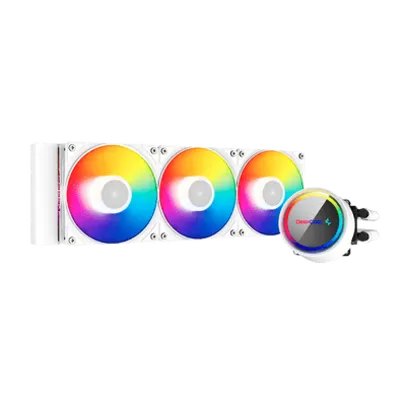 Water Cooler Deepcool Gammaxx L360 A-rgb Wh Dp-h12cf-gl360-argb-wh 360mm Argb Intel-amd White