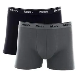 Kit 2 Cuecas Boxer, Mash, Masculino