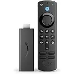 Fire TV Stick 4K | Streaming com Dolby Vision/Atmos e suporte a wi-fi 6 | Com Alexa e comandos de TV 