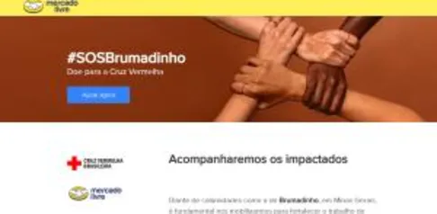 [Doações] #SOSBrumadinho VAMOS AJUDAR A CRUZ VERMELHA