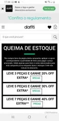 DAFITI - Leve 7 peças e ganhe 40% OFF - infantil