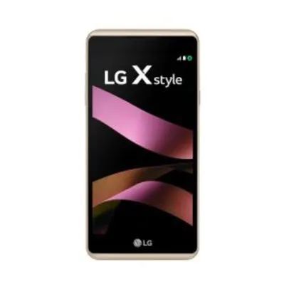 Smartphone LG X Style K200DSF Dourado por R$ 476