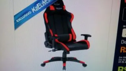 Cadeira Gamer Alpha Vega Black Red