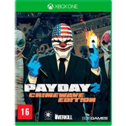 [Americanas] Game Payday 2: Crimewave Edition - Xbox One por R$ 44