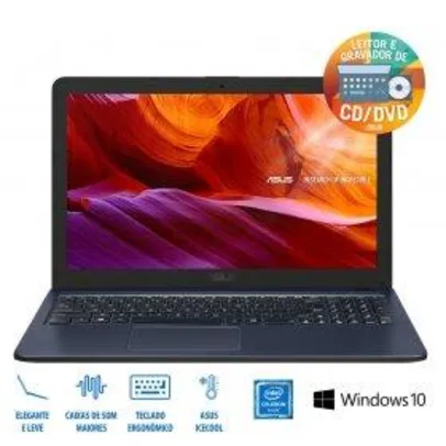 Notebook Asus X543MA Intel Celeron N4000 4 GB RAM HD 500 GB