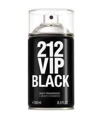 Body Spray 212 Vip Men Black 250ml R$102