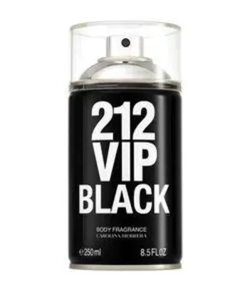 Body Spray 212 Vip Men Black 250ml R$102