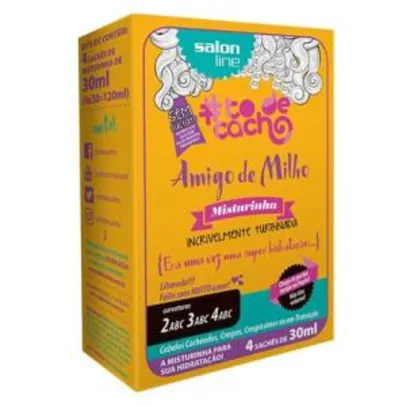 Kit Amigo De Milho Salon Line Com 4 Sachês - R$ 8