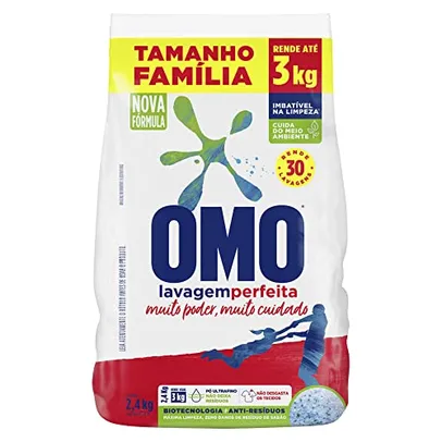 (REC) OMO Sabão Em Pó Omo Lavagem Perfeita 2.4Kg Bag