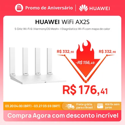 Roteador HUAWEI WS7000, AX2S