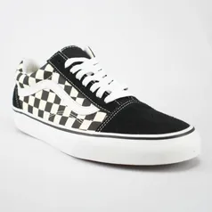 Tênis Vans Old Skool Primary Check Black White [33 ao 44]