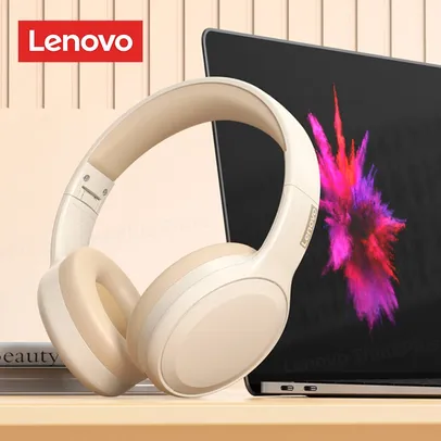 Lenovo TH30 Fones de ouvido sem fio com microfone, Bluetooth 5.3 fones de ouvido, fone de ouvido esportivo, música Earbuds, 250mAh