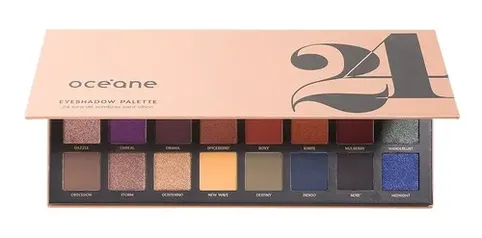 Paleta De Sombras 24 Cores - 24 Eyeshadow Palette 28g