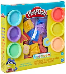 Play Doh, Conjunto Massinha Letras, Multicor